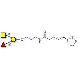Blood group A antigen triose with cyclic di-thiol (Linker-LIPO A)