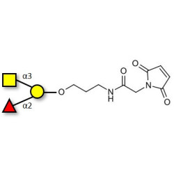 Blood group A antigen triose linked to maleimide (Linker-MAL A)