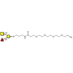 Blood group A antigen triose with terminal azide (Linker-N3 A)