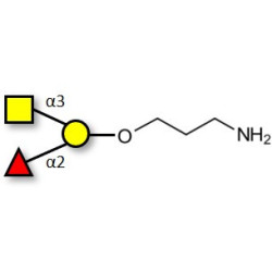 Blood group A antigen triose with free terminal amine (Linker-NH2 A)