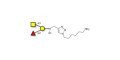 Blood group A antigen triose with free terminal amine (Linker-NH2 D)