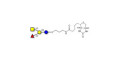 Blood group A antigen tetraose type 6 linked to biotin (Linker-BT B)