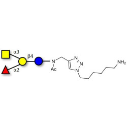 Blood group A antigen tetraose type 6 with free terminal amine (Linker-NH2 D)