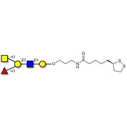 Blood group A antigen pentaose type 1 with cyclic di-thiol (Linker-LIPO A)