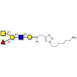 Blood group A antigen pentaose type 1 with free terminal amine (Linker-NH2 D)