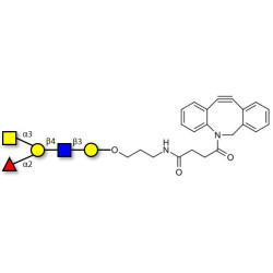 Blood group A antigen pentaose type 2 with DBCO (Linker-DBCO A)