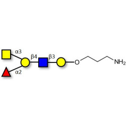 Blood group A antigen pentaose type 2 with free terminal amine (Linker-NH2 A)