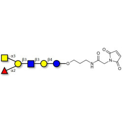 Blood group A antigen hexaose type 1 linked to maleimide (Linker-MAL A)