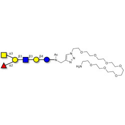Blood group A antigen hexaose type 1 with free terminal amine (Linker-NH2 C)