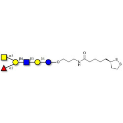 Blood group A antigen hexaose type 2 with cyclic di-thiol (Linker-LIPO A)