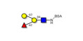 Blood group B antigen tetraose type 2 grafted on BSA