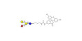 Blood group B antigen tetraose type 6 linked to fluorescein (Linker-FLUO A)