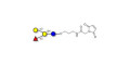 Blood group B antigen tetraose type 6 linked to maleimide (Linker-MAL A)