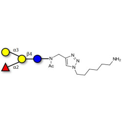 Blood group B antigen tetraose type 6 with free terminal amine (Linker-NH2 D)