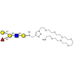 Blood group B antigen pentaose type 1 with free terminal amine (Linker-NH2 C)