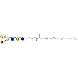 Blood group B antigen hexaose type 2 with terminal azide (Linker-N3 A)