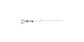 Blood group B antigen hexaose type 2 with stearic chain (Linker-STEA A)