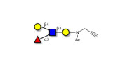 Lewis x (Lex) tetraose with...