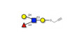 Lewis x (Lex) tetraose with terminal alkyne (Linker-CΞCH B) - GLY050-OPR
