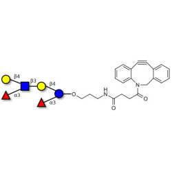 Lewis x (Lex) hexaose / Lacto-N-neodifucohexaose II (LNnDFH II) with DBCO (Linker-DBCO A)