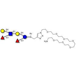 Lewis x (Lex) hexaose / Lacto-N-neodifucohexaose II (LNnDFH II) with free terminal amine (Linker-NH2 C)