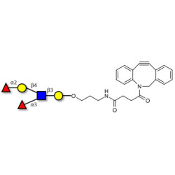 Lewis y (Ley) pentaose with DBCO (Linker-DBCO A)
