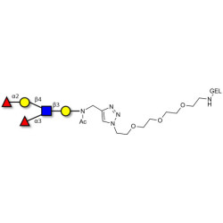Lewis y (Ley) pentaose grafted on gel for affinity chromatography (Linker-GEL A)