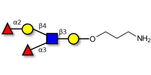Lewis y (Ley) pentaose with free terminal amine (Linker-NH2 A)