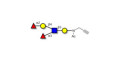 Lewis y (Ley) pentaose with terminal alkyne (Linker-CΞCH A) - GLY052-NPR