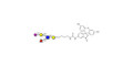 Sialyl Lewis x (sLex) pentaose linked to fluorescein (Linker-FLUO A)