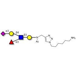 Sialyl Lewis x (sLex) pentaose with free terminal amine (Linker-NH2 D)