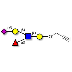 Sialyl Lewis x (sLex) pentaose with terminal alkyne (Linker-CΞCH B)