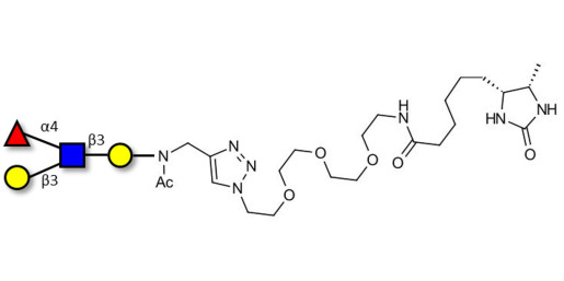 Lewis a (Lea) tetraose linked to desthiobiotin (Linker-DBT-A)
