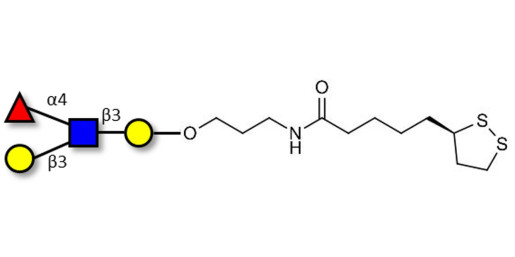 Lewis a (Lea) tetraose with cyclic di-thiol (Linker-LIPO A)