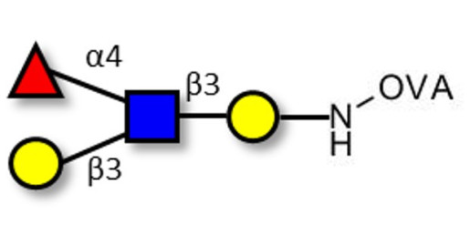 Lewis a (Lea) tetraose grafted on OVA
