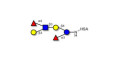 Lewis a (Lea) hexaose / Lacto-N-difucohexaose II (LNDFH II) grafted on HSA
