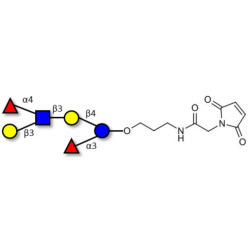 Lewis a (Lea) hexaose / Lacto-N-difucohexaose II (LNDFH II) linked to maleimide (Linker-MAL A)