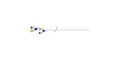 Lewis a (Lea) hexaose / Lacto-N-difucohexaose II (LNDFH II) with stearic chain (Linker-STEA A)