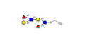 Lewis a (Lea) hexaose / Lacto-N-difucohexaose II (LNDFH II) with terminal alkyne (Linker-CΞCH B)