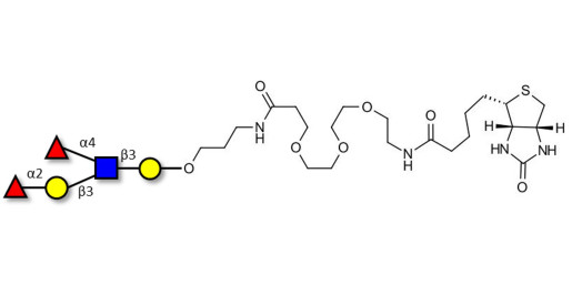 Lewis b (Leb) pentaose linked to biotin (Linker-BT C)