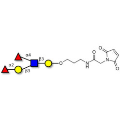 Lewis b (Leb) pentaose linked to maleimide (Linker-MAL A)