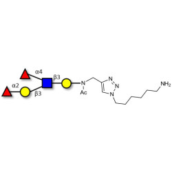 Lewis b (Leb) pentaose with free terminal amine (Linker-NH2 D)