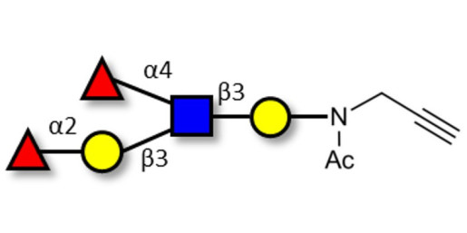 Lewis b (Leb) pentaose with terminal alkyne (Linker-CΞCH A) - GLY056-NPR