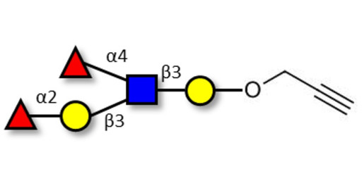 Lewis b (Leb) pentaose with terminal alkyne (Linker-CΞCH B)