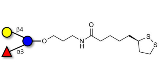 3-Fucosyllactose (3-FL) with cyclic di-thiol (Linker-LIPO A)