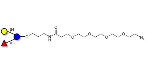 3-Fucosyllactose (3-FL) with terminal azide (Linker-N3 A)