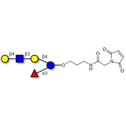 Lacto-N-fucopentaose VI (LNFP-VI) linked to maleimide (Linker-MAL A)