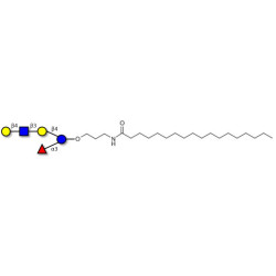 Lacto-N-fucopentaose VI (LNFP-VI) with stearic chain (Linker-STEA A)