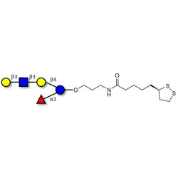 Lacto-N-fucopentaose V (LNFP V) with cyclic di-thiol (Linker-LIPO A)