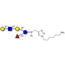 Lacto-N-fucopentaose V (LNFP V) with free terminal amine (Linker-NH2 D)